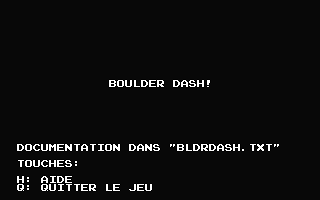 Boulder Dash!